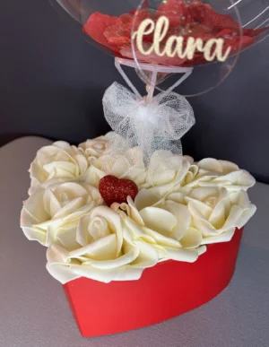 Ballon Bulle – Cadeau rose St Valentin