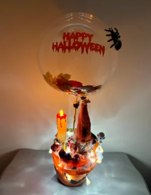 Cadeau Halloween personnalisé – Ballon bulle